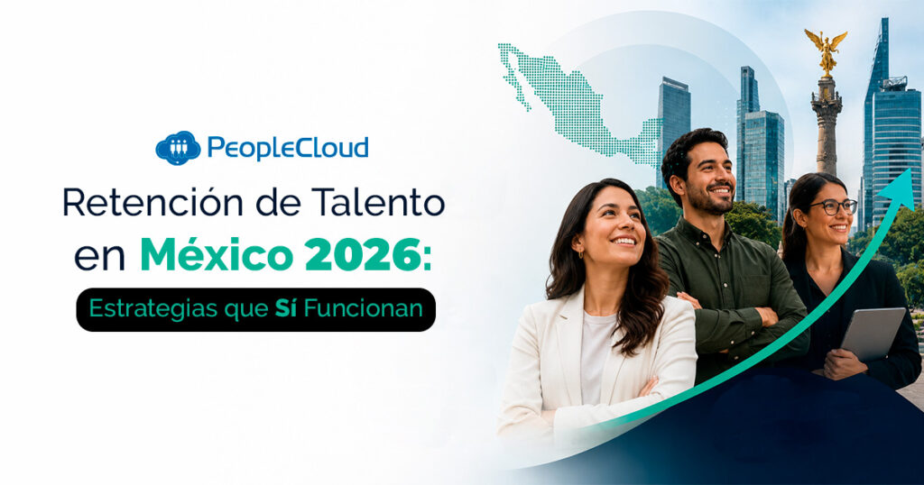 Líder de Recursos Humanos revisando métricas de retención de talento en un software HCM