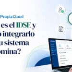 Diagrama de integración del IDSE del IMSS con un sistema de nómina cloud en México