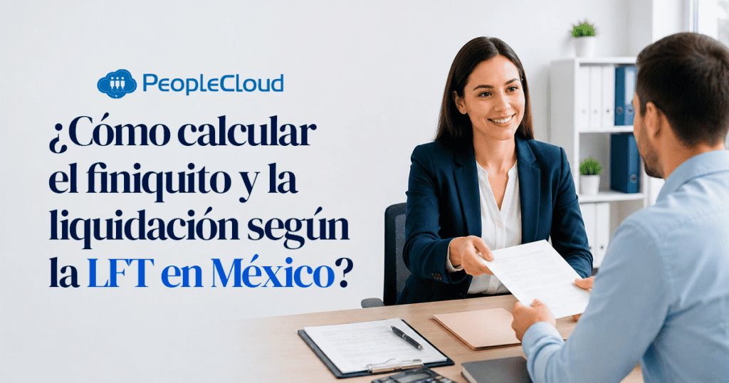 Infografía comparativa entre finiquito y liquidación laboral en México según la Ley Federal del Trabajo