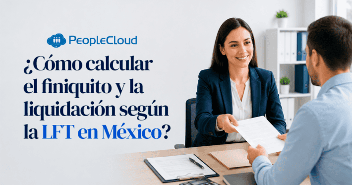 Infografía comparativa entre finiquito y liquidación laboral en México según la Ley Federal del Trabajo